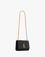 YSL Kate Medium in Grain De Poudre Embossed Leather - Image 2